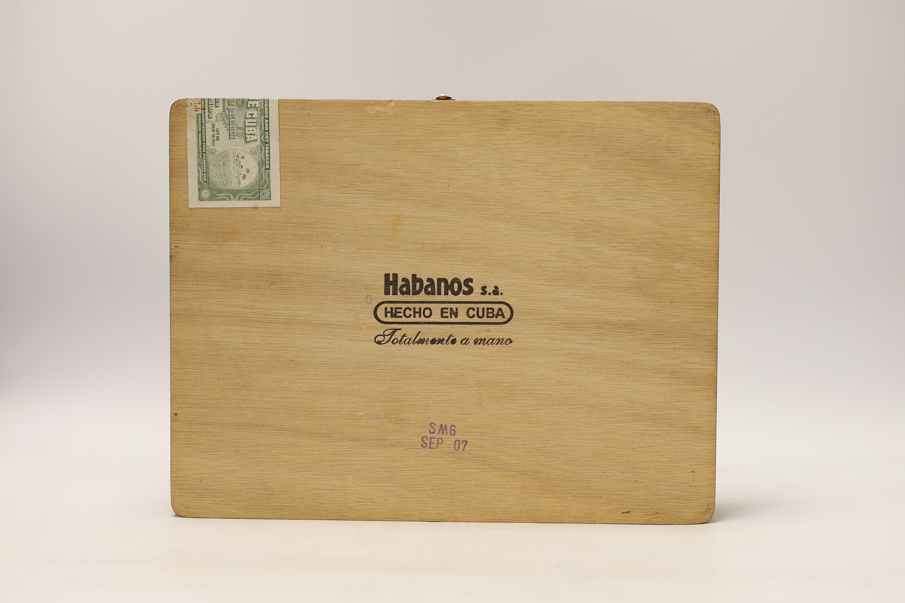 Sixteen Habanas Cohiba cigars, boxed